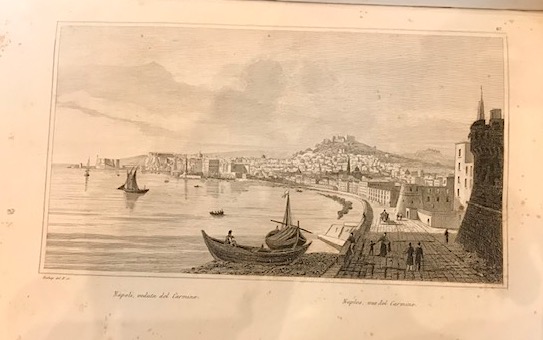 Louis Eustache Audot L'Italia, la Sicilia, le isole Eolie, l'isola d'Elba, la Sardegna, Malta, l'isola di Calipso, ecc... Siti, monumenti, scene e costumi raccolti e pubblicati da Audot padre. (Tomo II) 1835 Torino presso Giuseppe Pomba e C.